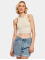 Urban Classics Débardeur Ladies Cropped Rib 2-Pack kaki
